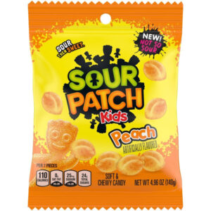 Sour Patch Kids PEACH 3.56oz Peg