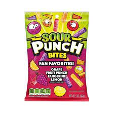 Sour Punch Fan Favorites Bites Peg 5oz