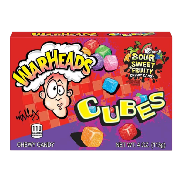 Warheads Theater Box Chewy Cubes