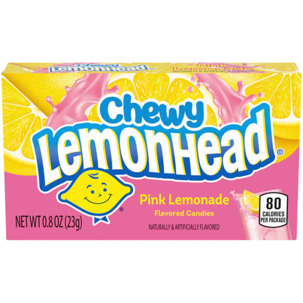 Chewy Lemonhead Pink Lemonade Theater Box 12:5 OZ