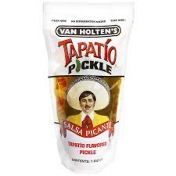 Van Holten's Jumbo Tapatio Pouched Pickle 12ct