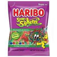 Haribo Sour S’ghetti Peg Bag